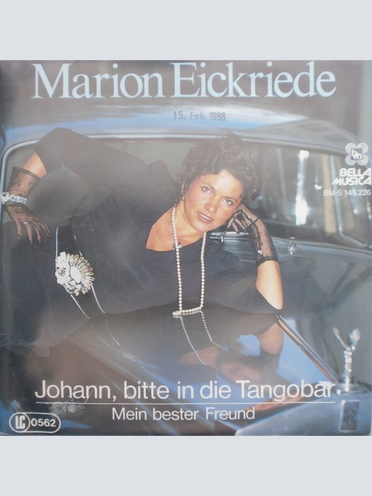 7", Single Marion Eickriede - Johann, Bitte In Die Tangobar