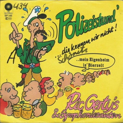 7", Single Ric Gerty's & Symphoniesanten - Polizeistund'...Die Kennen Wir Nicht