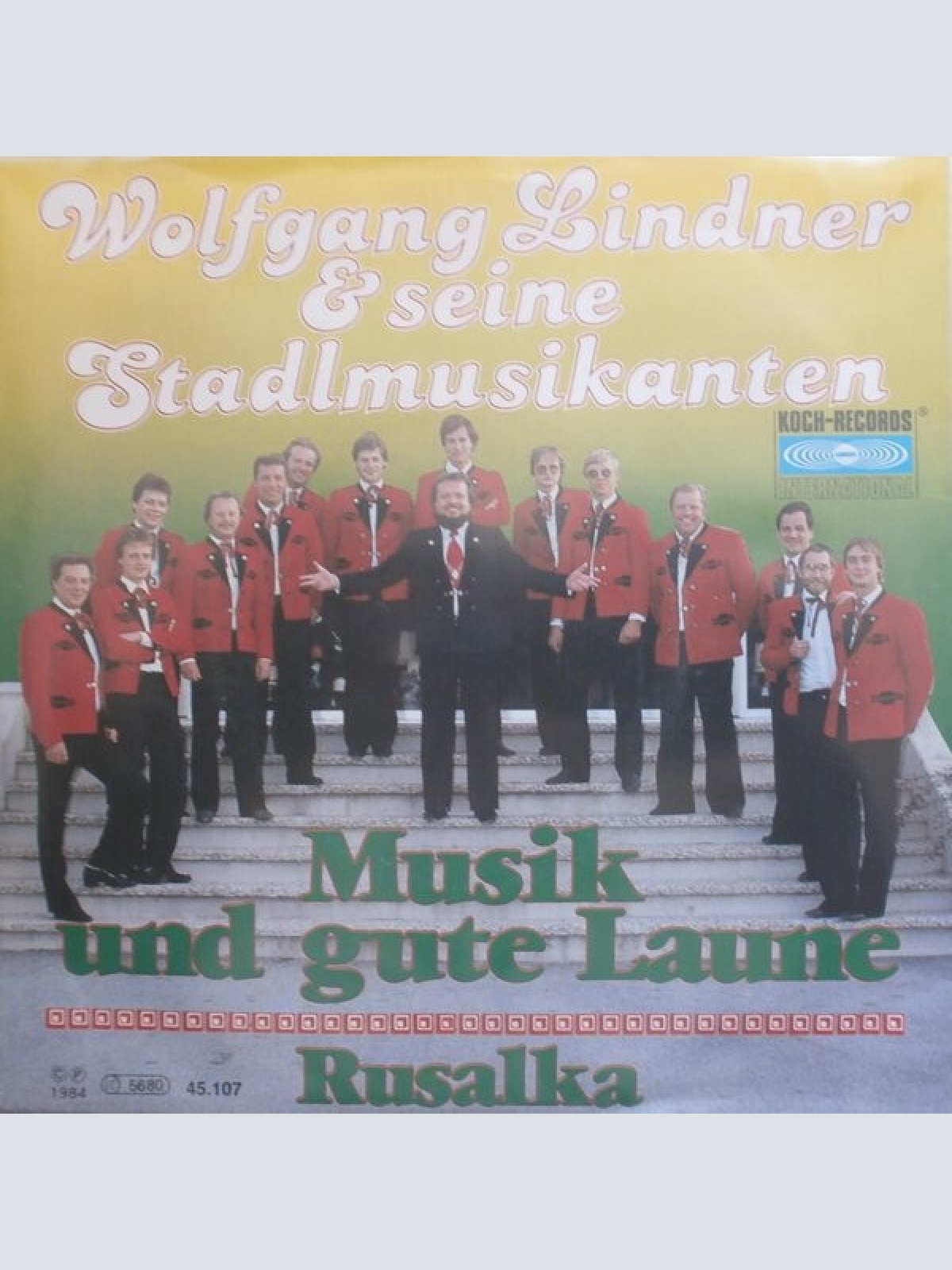 7", Single Wolfgang Lindner Und Seine Stadlmusikanten - Musik Und Gute Laune