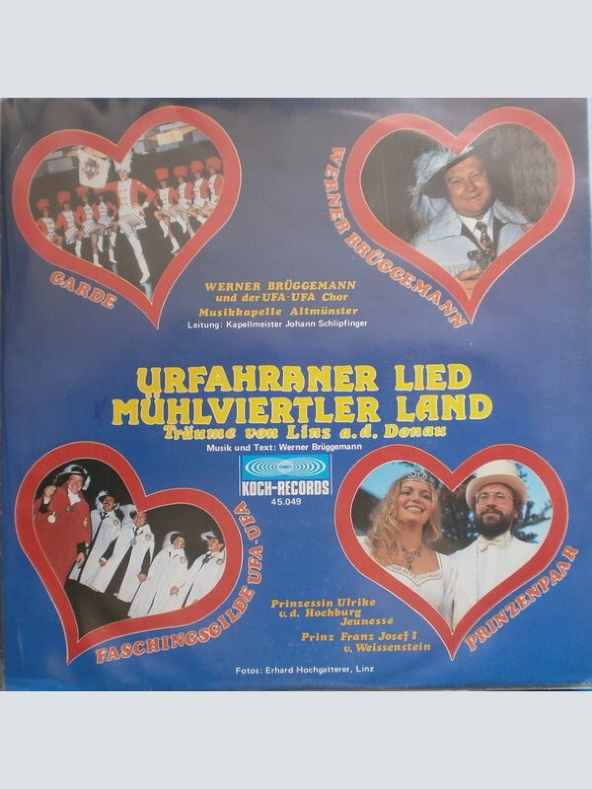 7", Single Werner Brüggemann - Urfahraner Lied