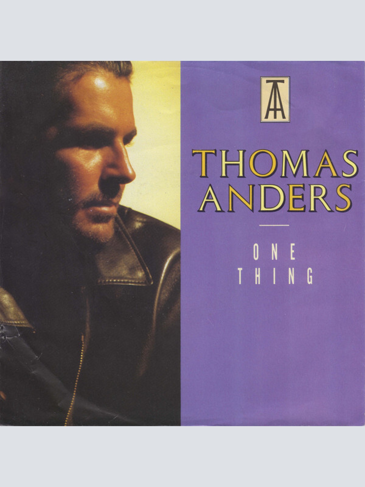 7", Single, Lar Thomas Anders - One Thing