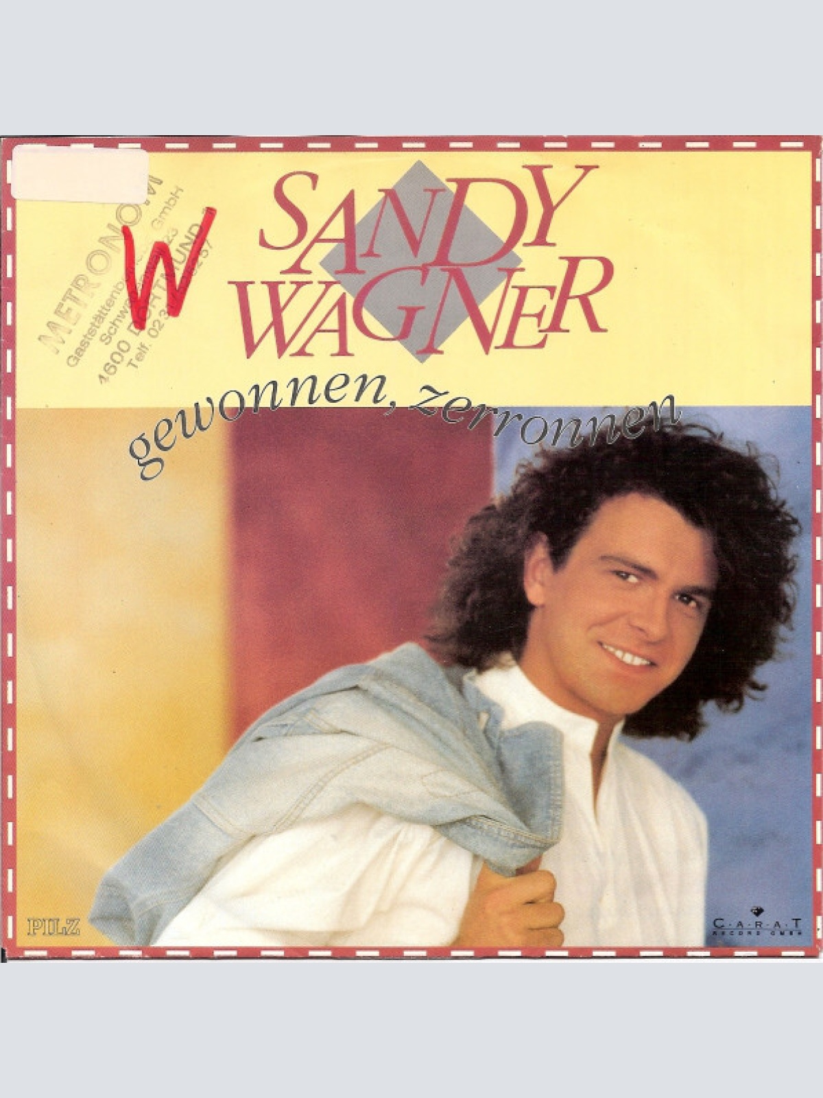 7", Single Sandy Wagner - Gewonnen, Zerronnen