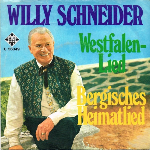 7", Single Willy Schneider - Westfalen-Lied