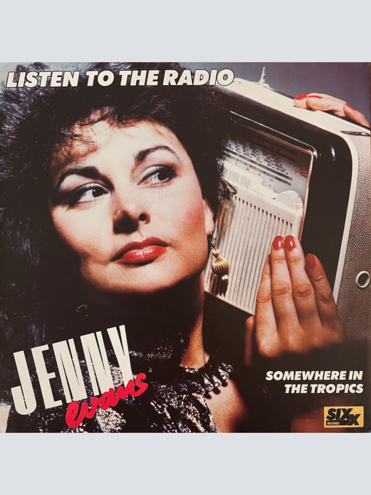 7", Single Jenny Evans (4) - Listen To The Radio