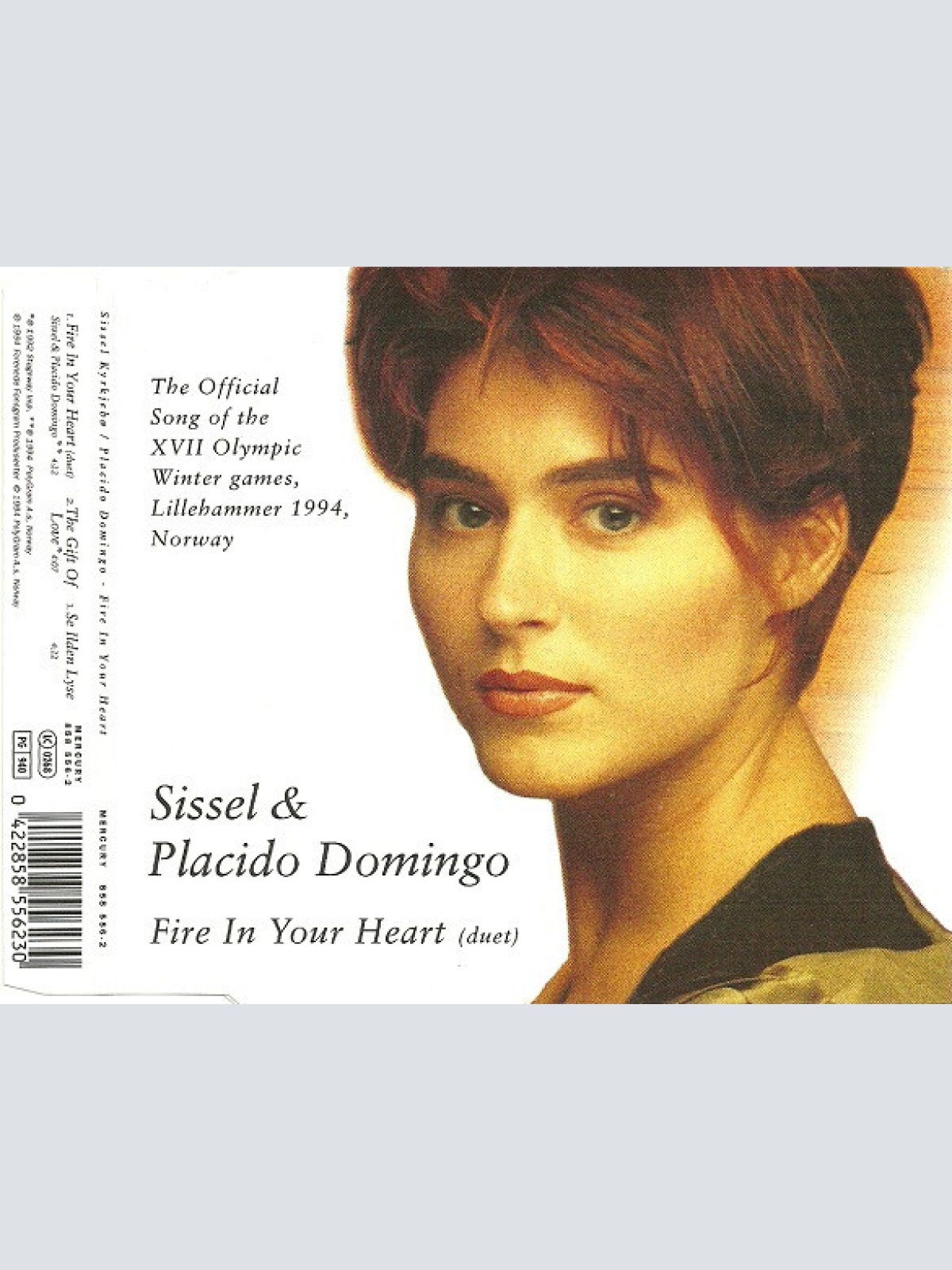 CD, Single Sissel & Placido Domingo - Fire In Your Heart (Duet)