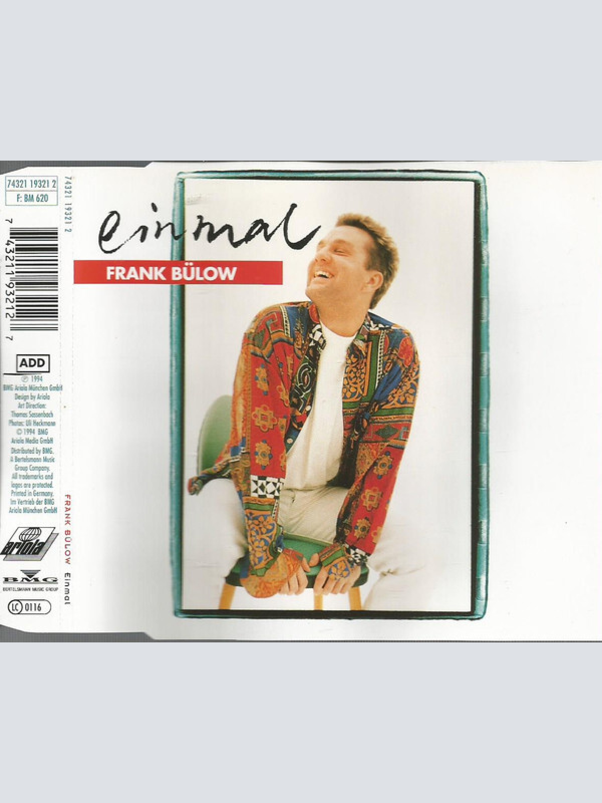 CD, Single Frank Bülow - Einmal