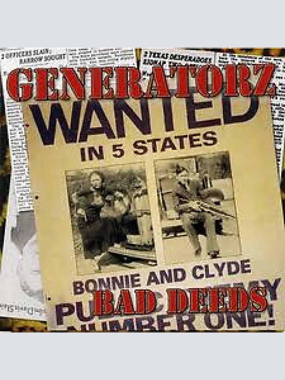 CD, Album Generatorz - Bad Deeds
