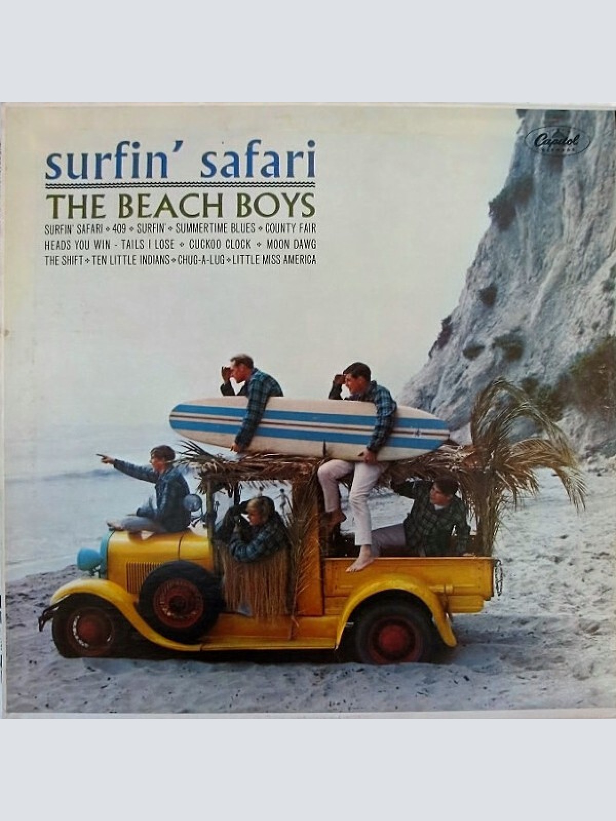 LP, Album, RE, Jac The Beach Boys - Surfin' Safari