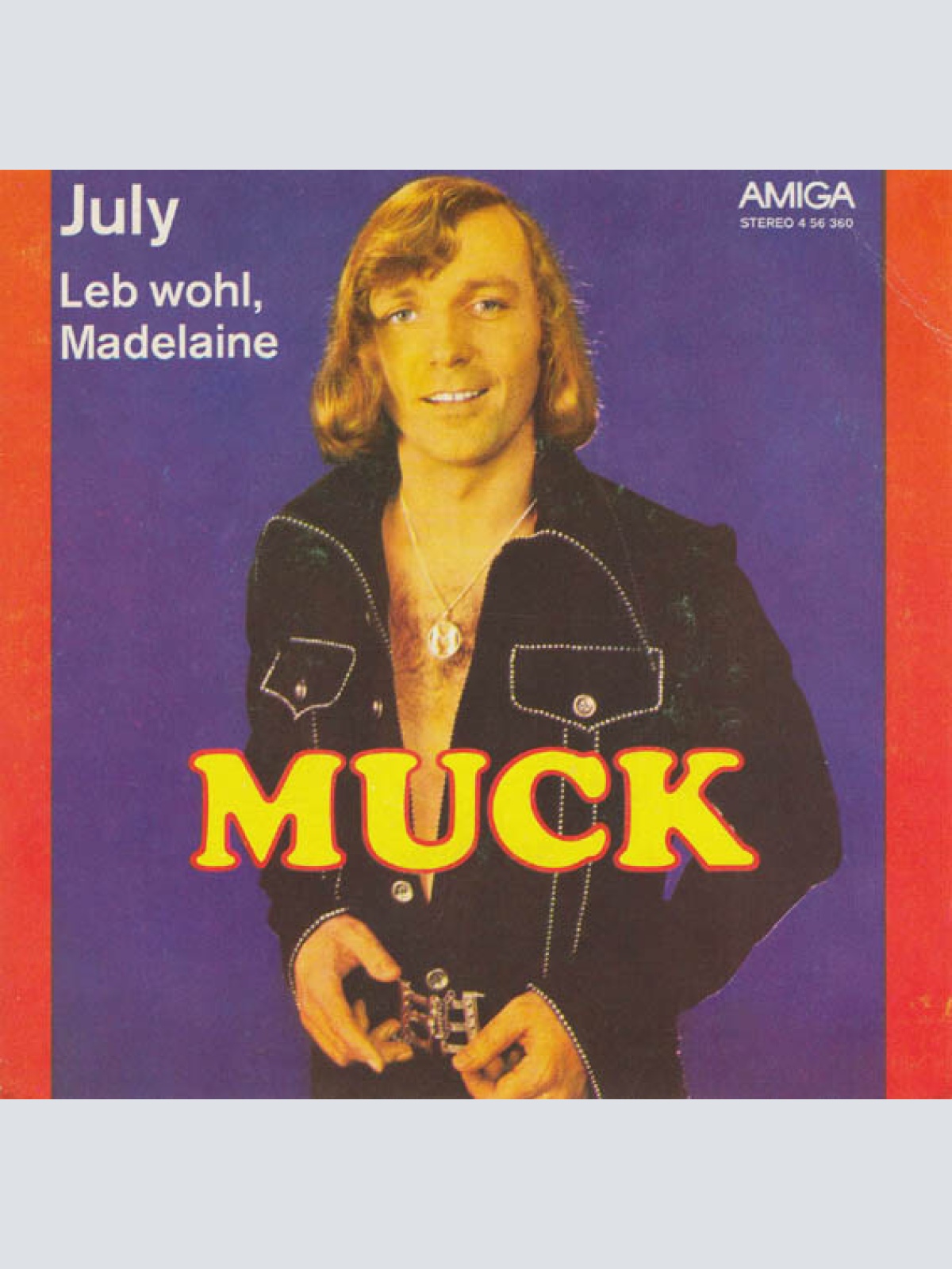 7", Single Muck - July / Leb Wohl, Madelaine
