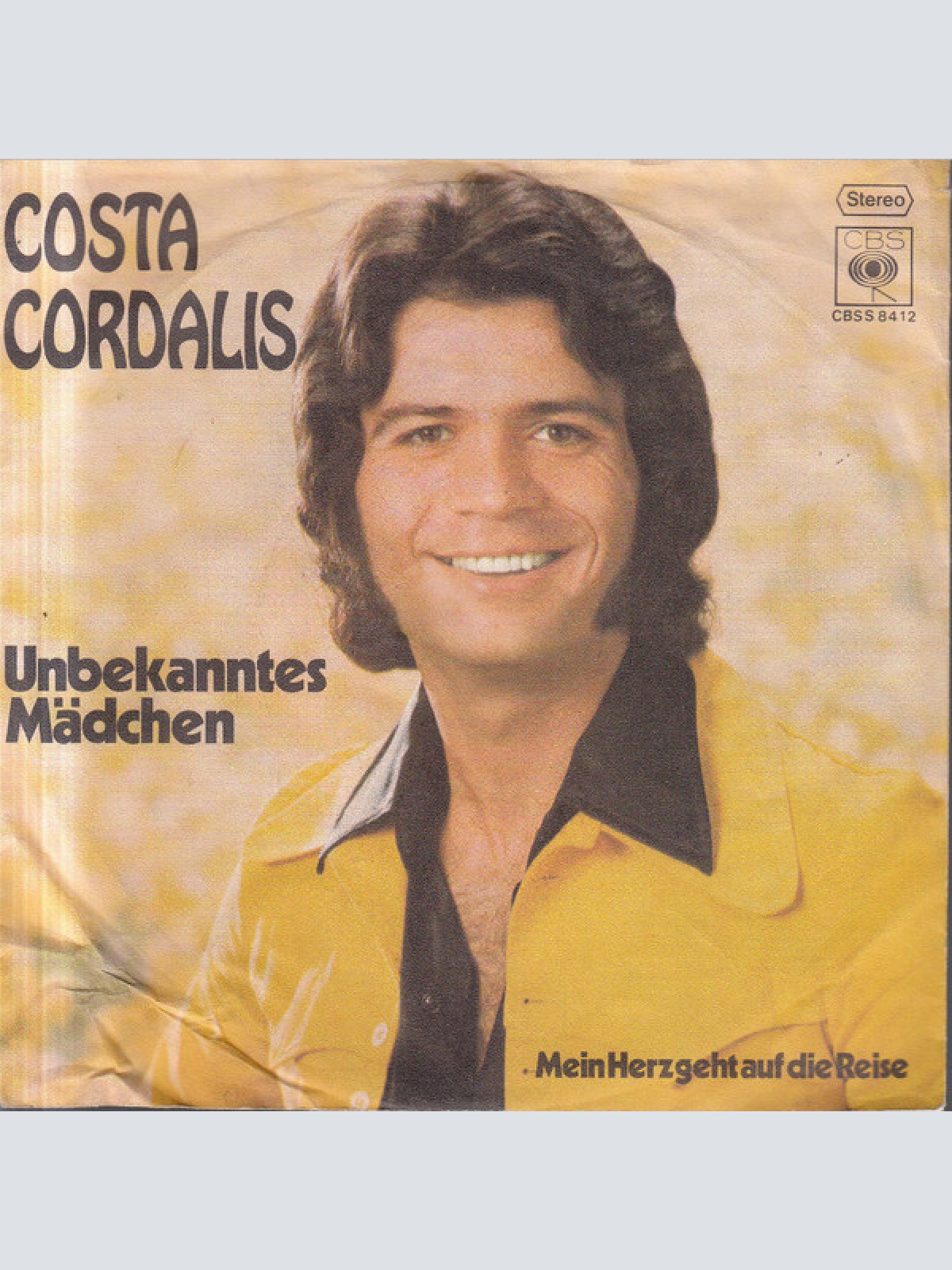 7", Single Costa Cordalis - Unbekanntes Mädchen