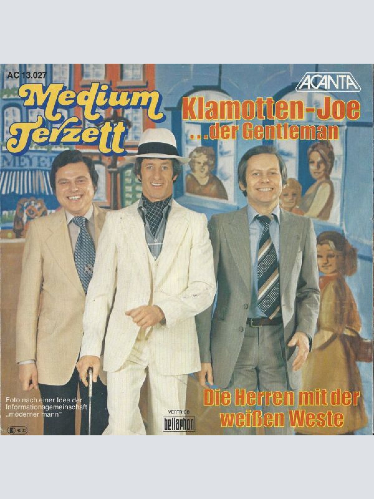 7", Single Medium Terzett - Klamotten-Joe ... Der Gentleman