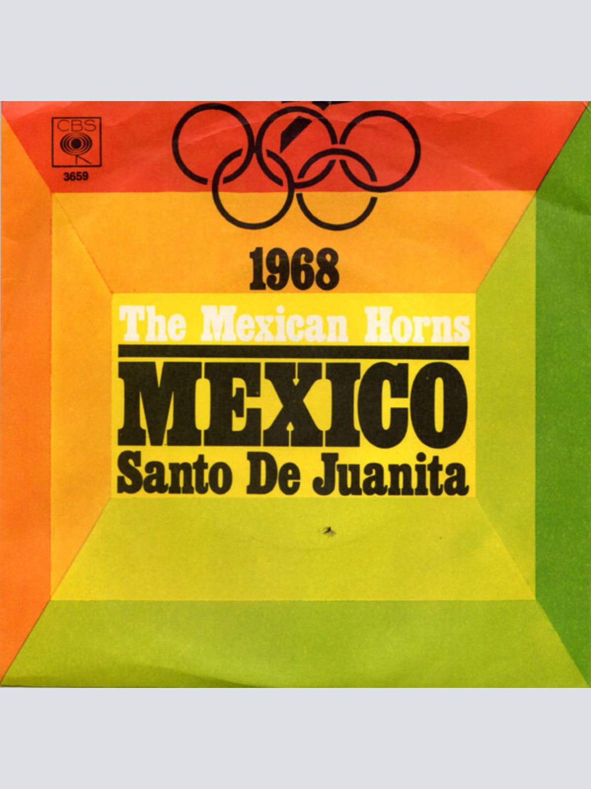 7", Single The Mexican Horns - Mexico / Santo De Juanita