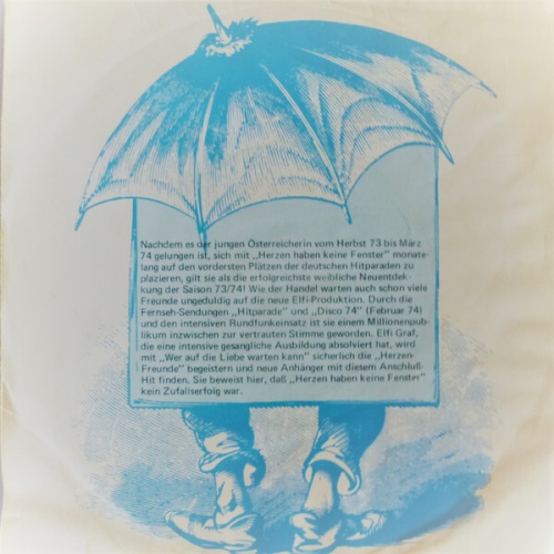 7", Single, Promo Elfi Graf - Wer Auf Die Liebe Warten Kann