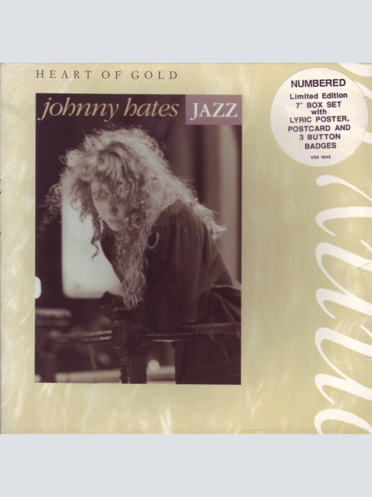 7", Single, Ltd, Num Johnny Hates Jazz - Heart Of Gold