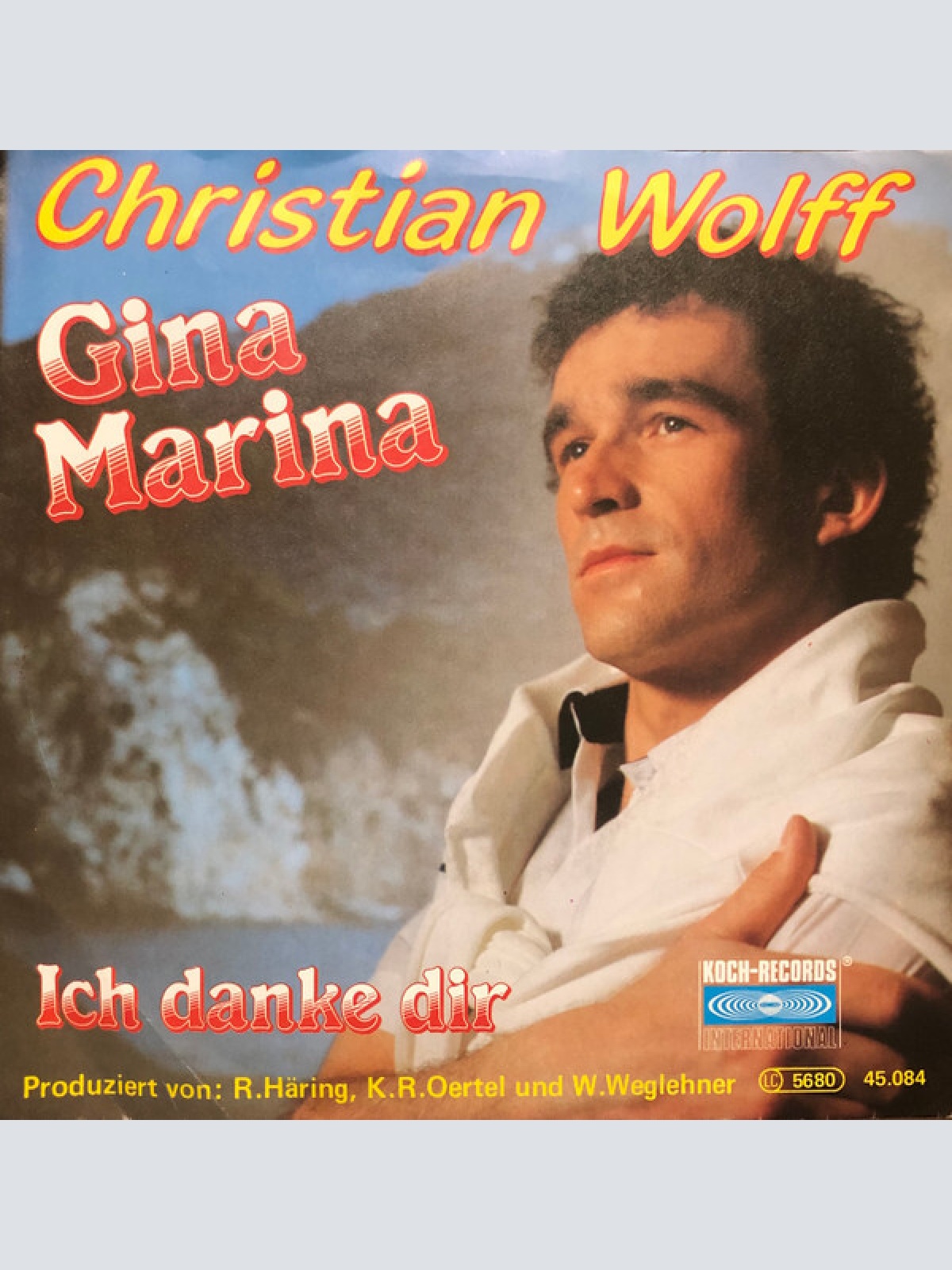 7", Single Chris Wolff - Gina Marina