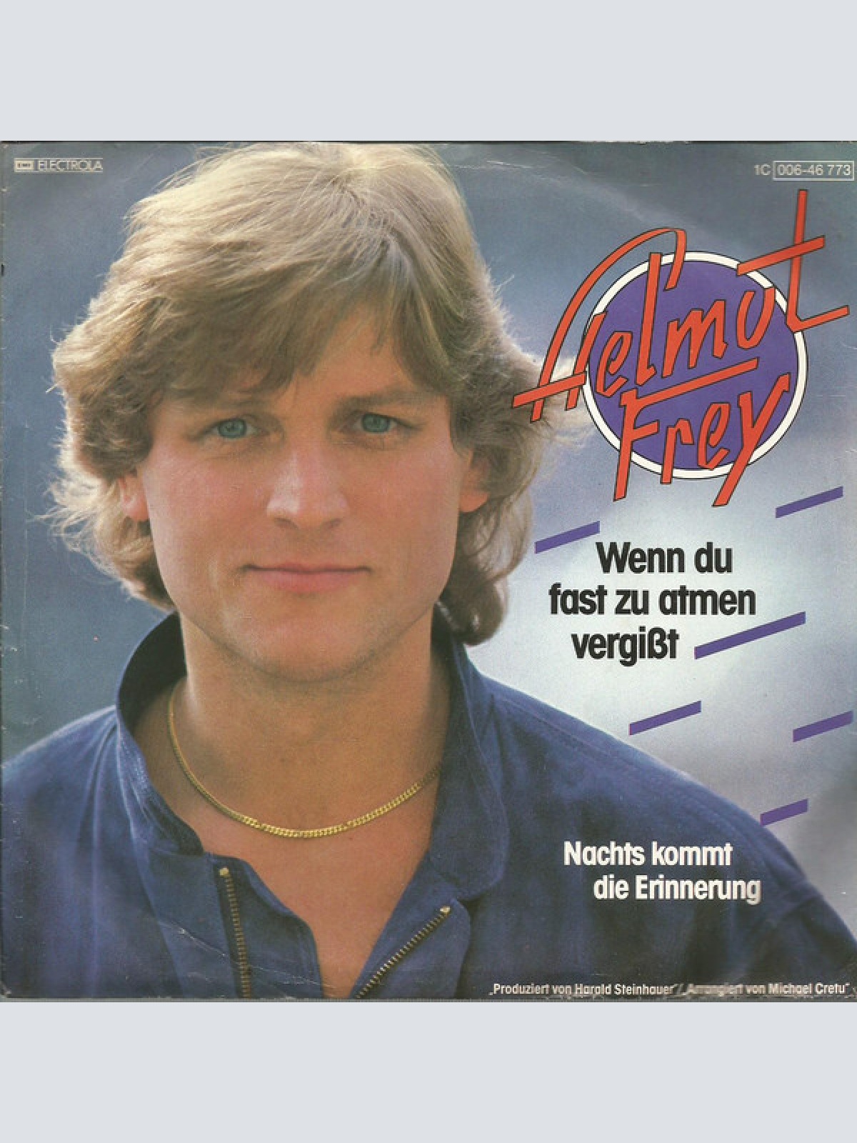 7", Single Helmut Frey - Wenn Du Fast Zu Atmen Vergißt