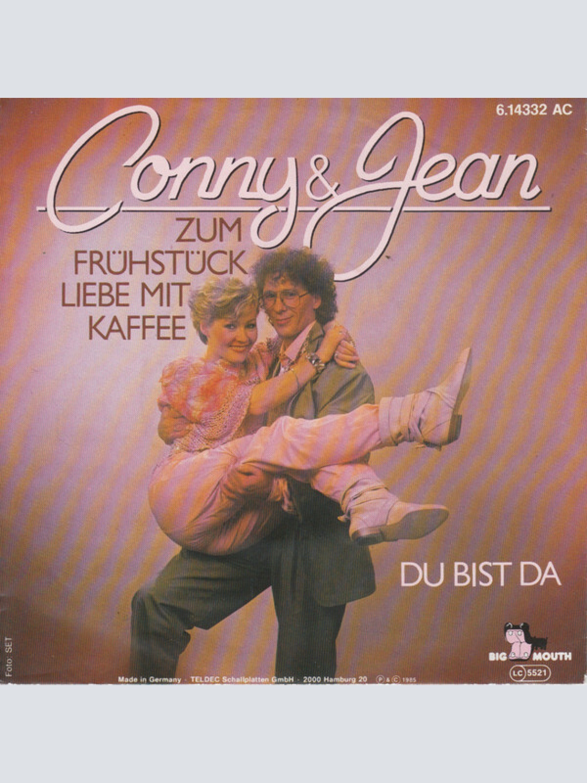 7" Conny & Jean - Zum Frühstück Liebe Mit Kaffee