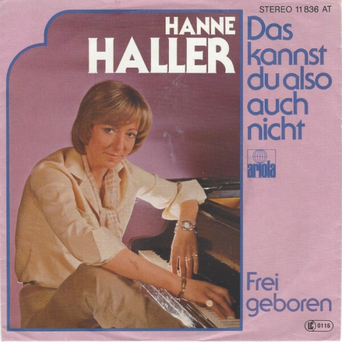 7", Single Hanne Haller - Das Kannst Du Also Auch Nicht