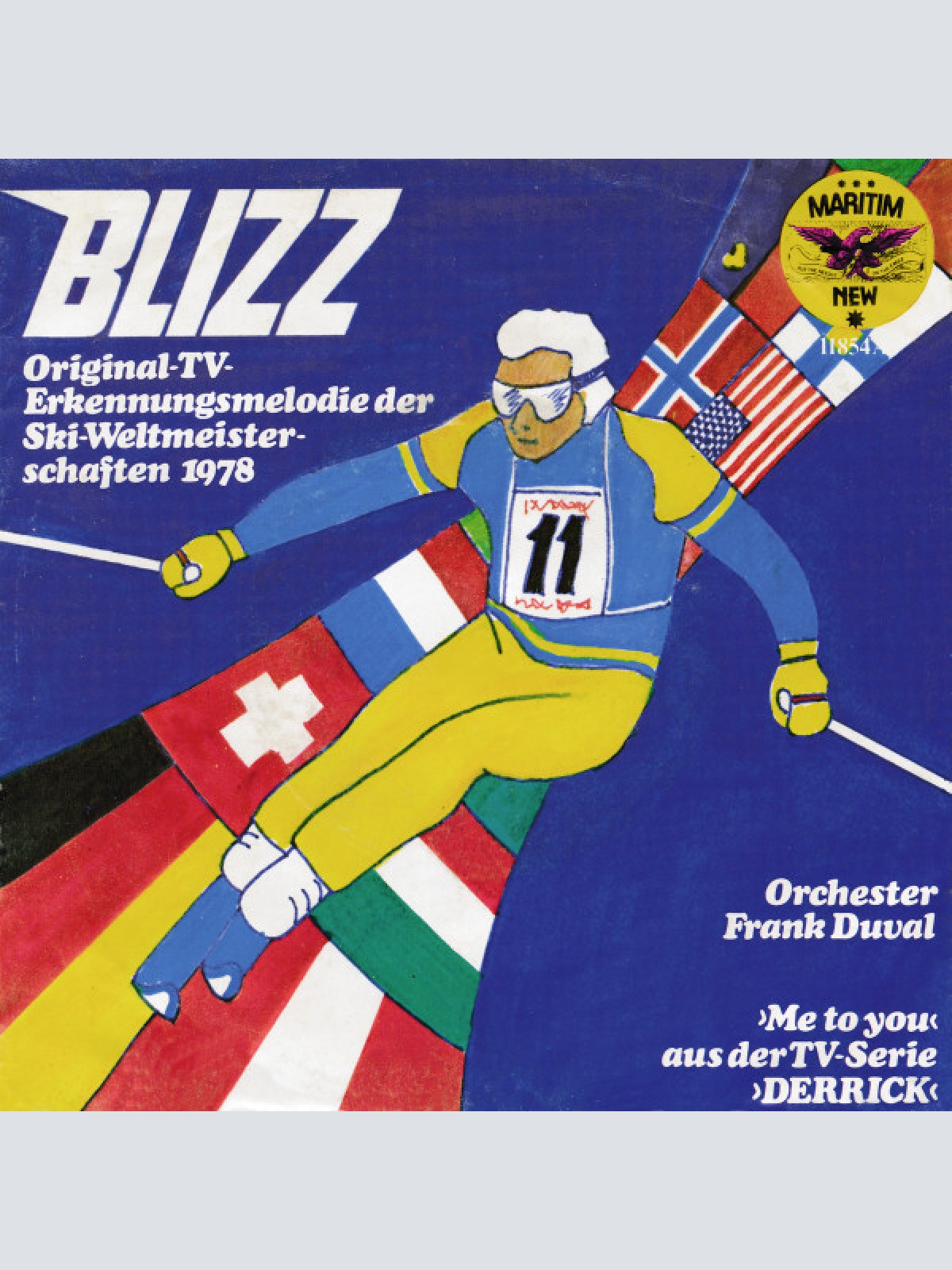7", Single Frank Duval & Orchestra - Blizz