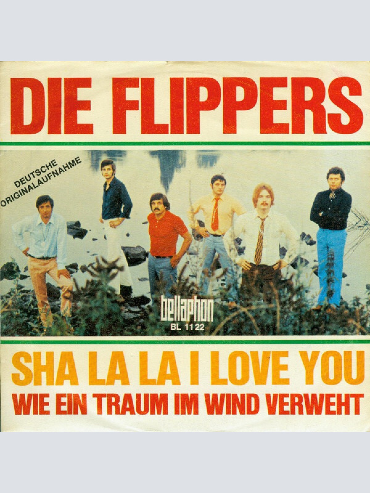 7", Single Die Flippers - Sha La La I Love You
