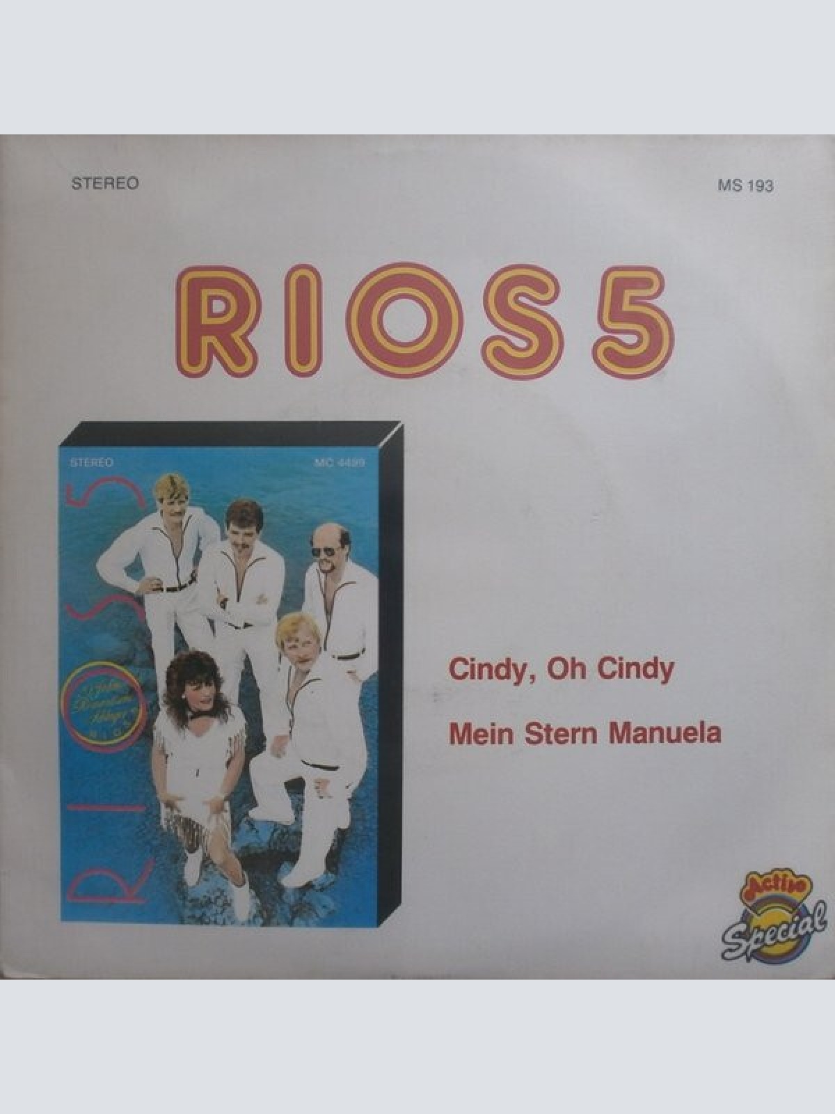 7", Single Rios 5 - Cindy, Oh Cindy