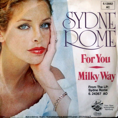 7", Single, Promo Sydne Rome - For You / Milky Way