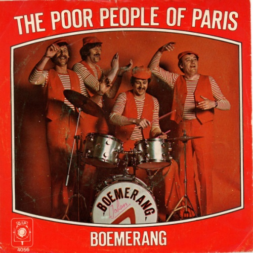 7", Single Boemerang - The Poor People Of Paris