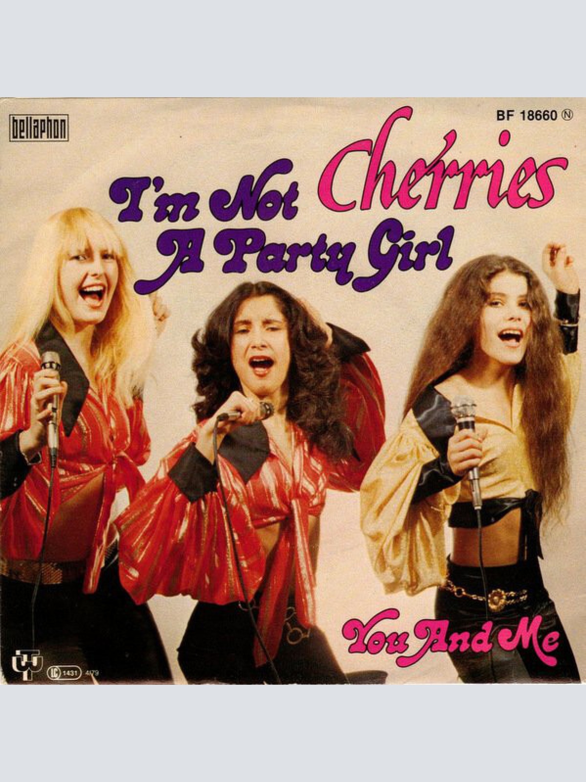 7", Single Cherries - I'm Not A Party Girl