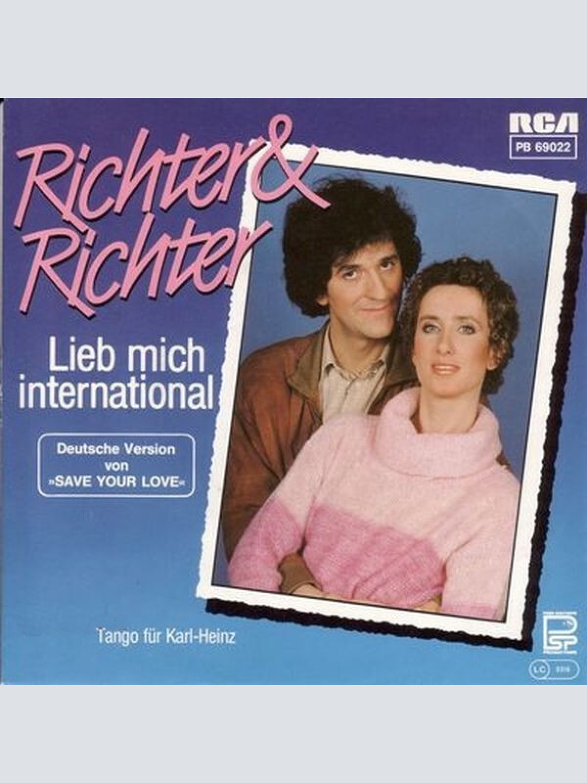 7", Single Richter* & Richter* - Lieb Mich International