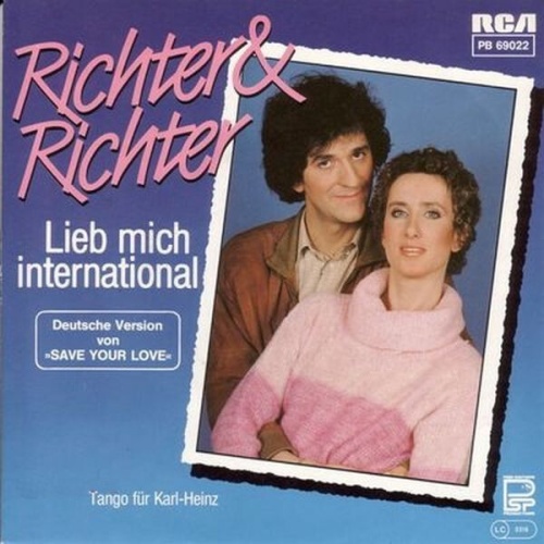 7", Single Richter* & Richter* - Lieb Mich International