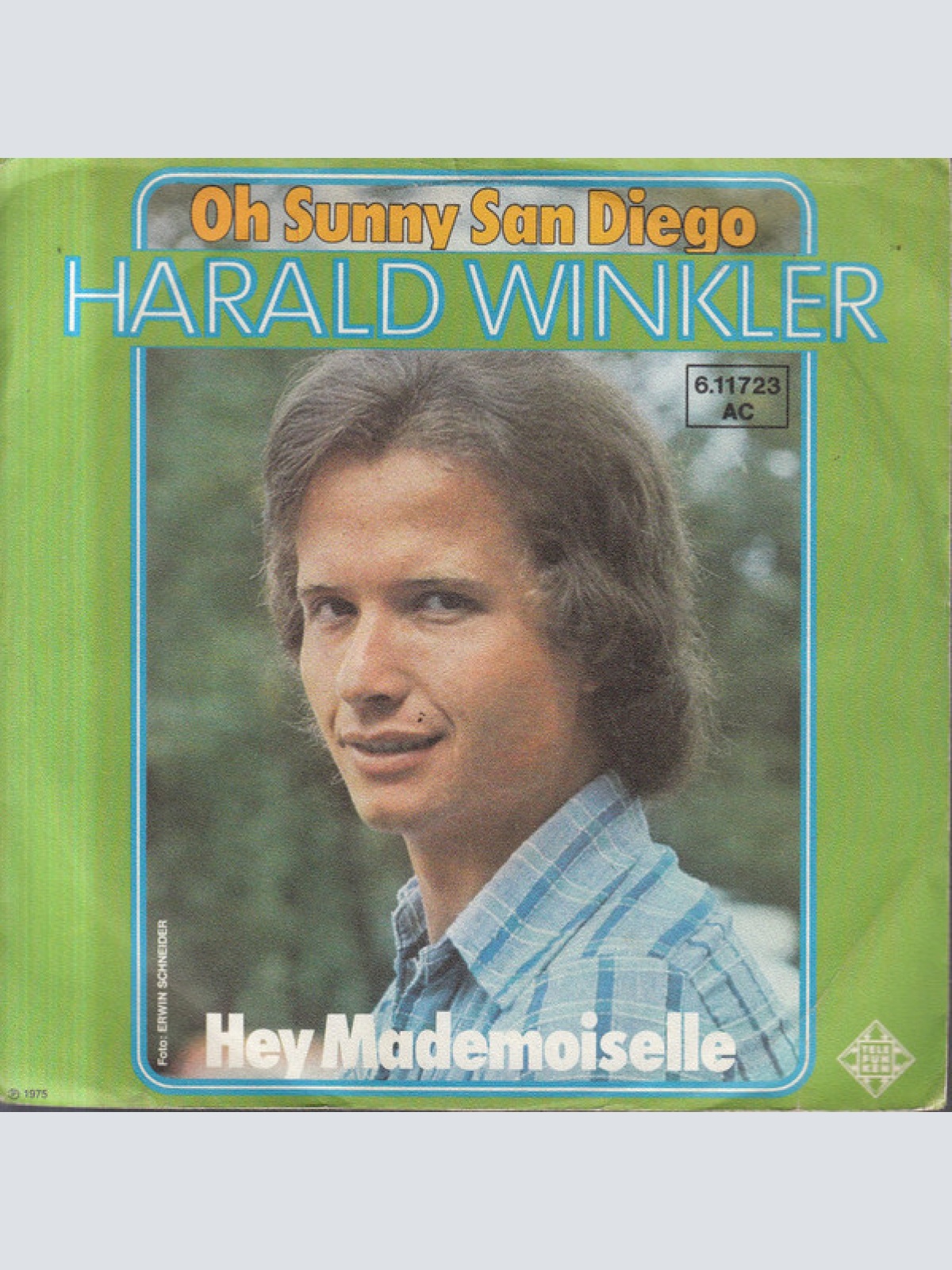 7", Single Harald Winkler - Oh Sunny San Diego