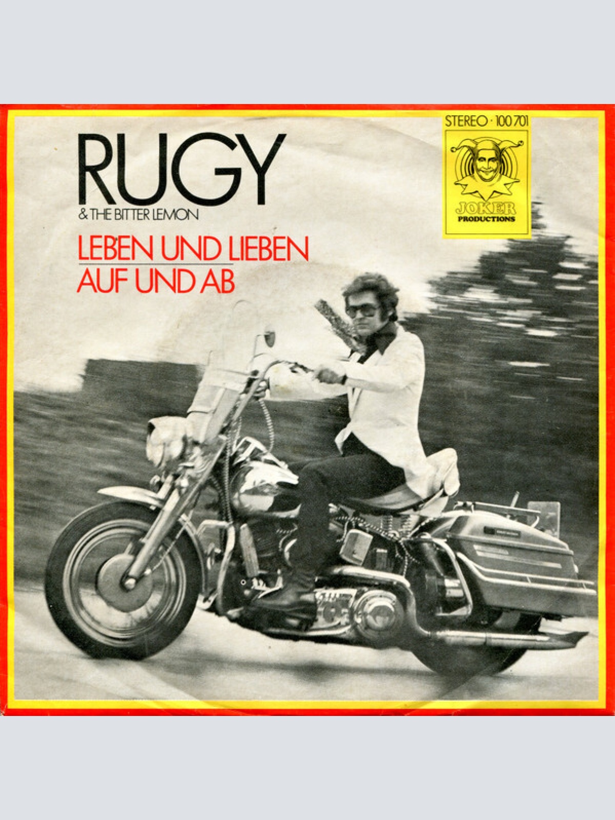 7", Single Rugy & The Bitter Lemon - Leben Und Lieben / Auf Und Ab