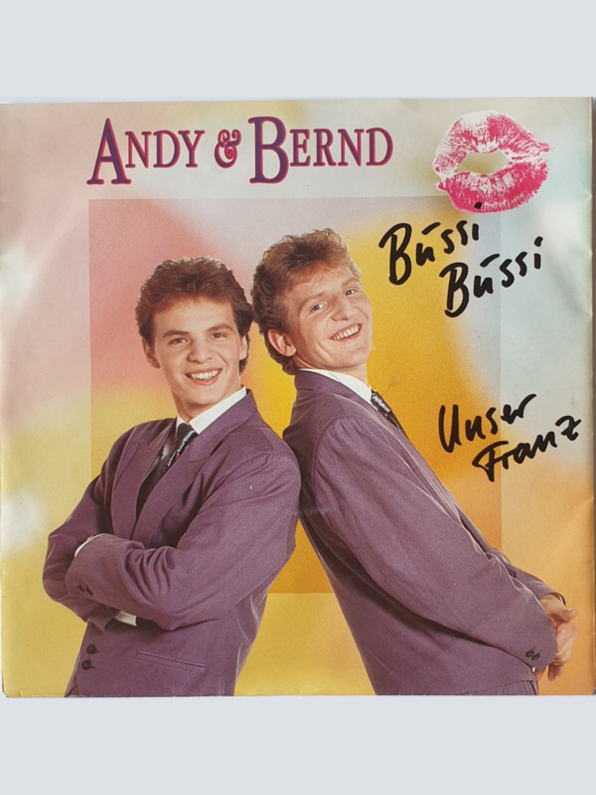 7", Single, Lar Andy & Bernd* - Bussi Bussi