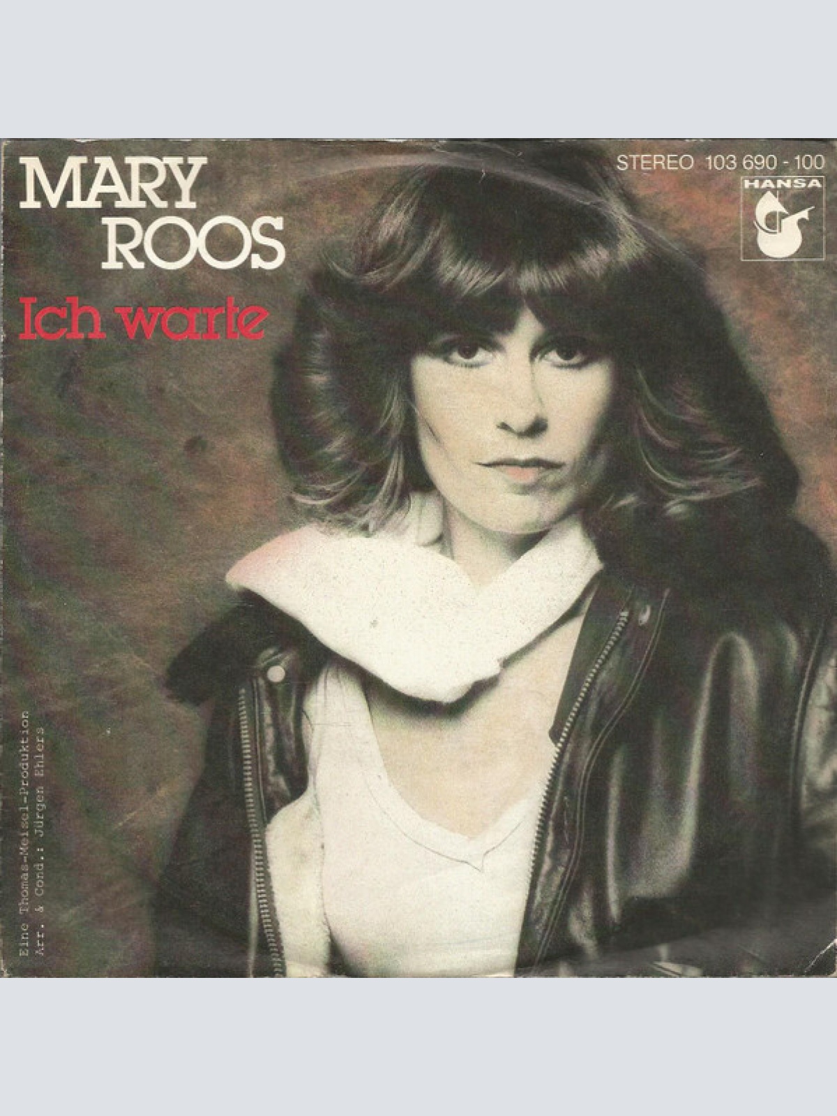 7", Single Mary Roos - Ich Warte