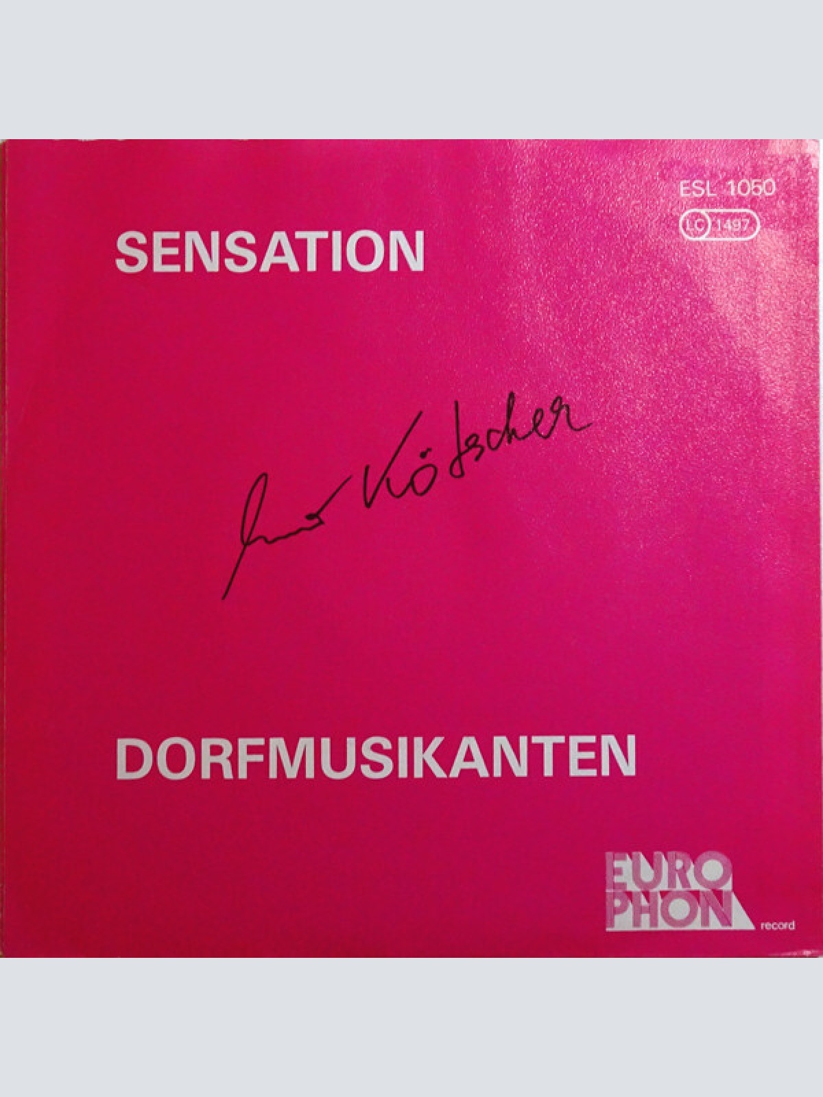 7", Single Orchester Peter Asam - Sensation / Dorfmusikanten