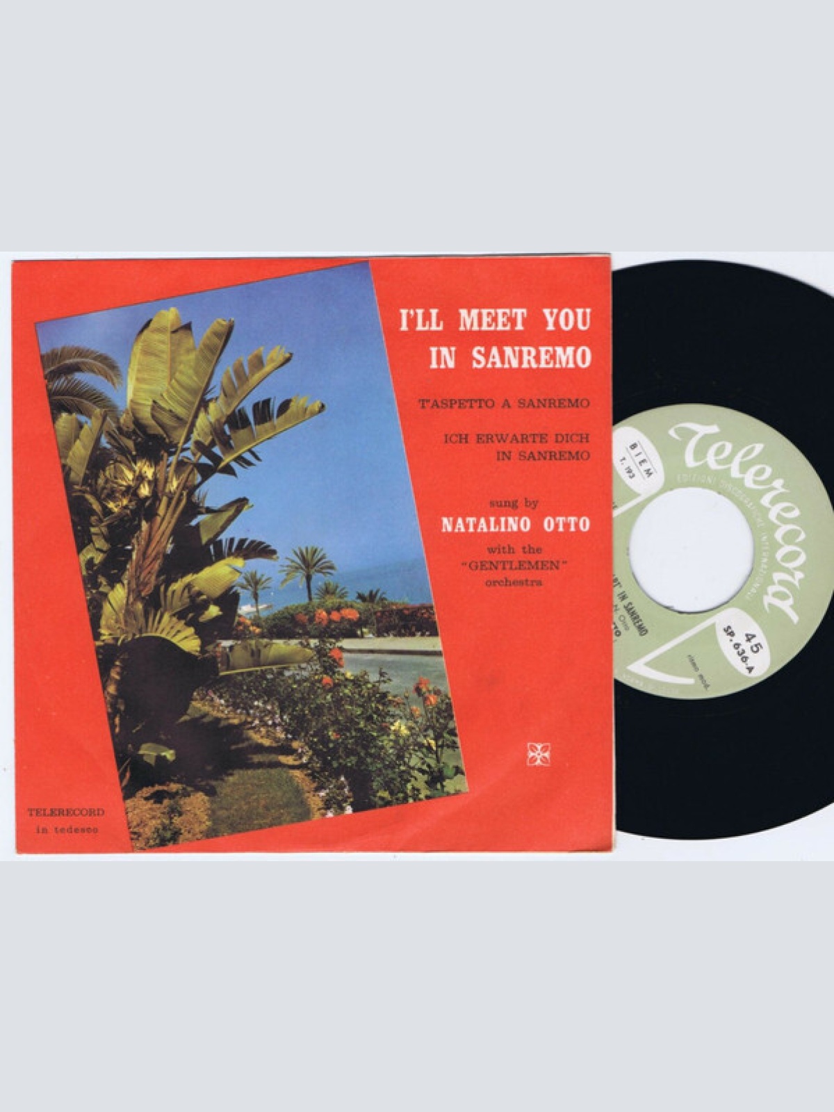 7", Single, Promo Natalino Otto / I Romantici - Ich Wart' In Sanremo