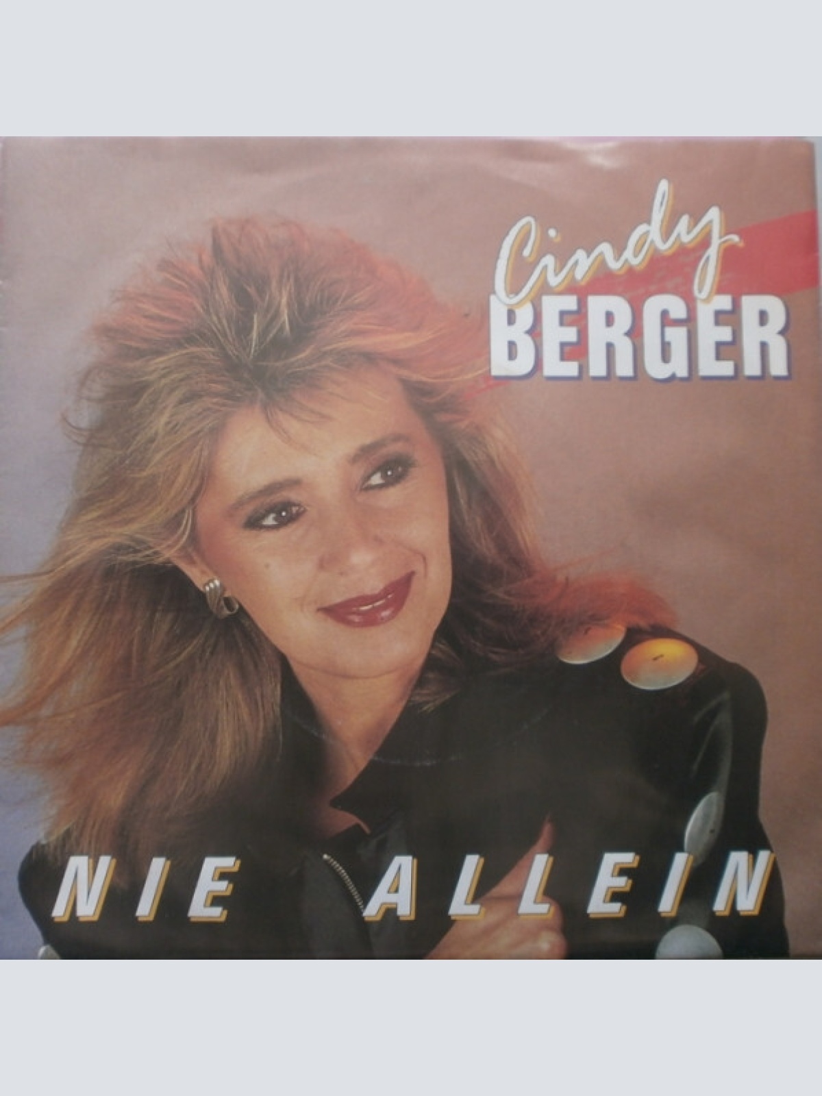 7", Single Cindy Berger - Nie Allein