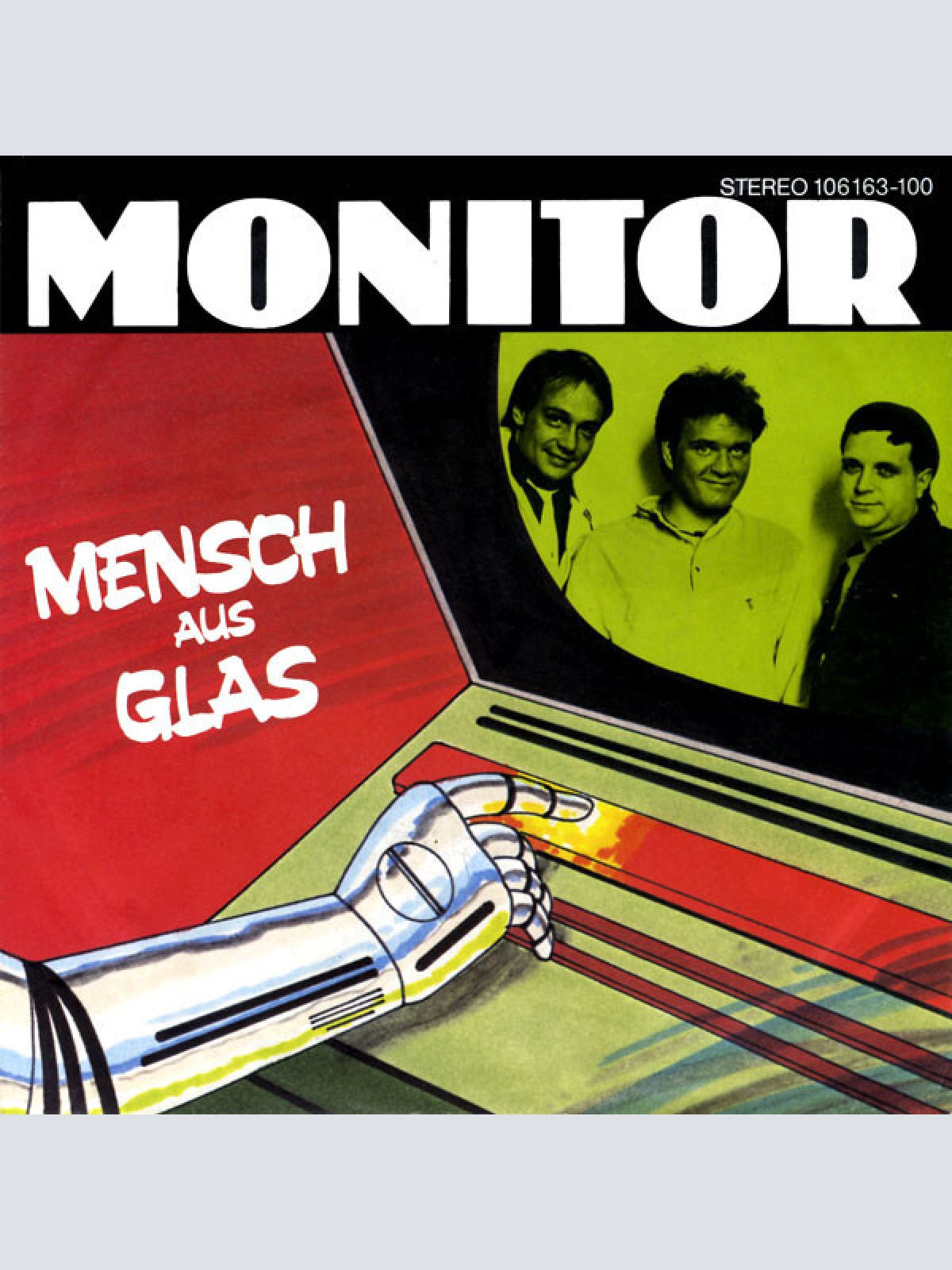7", Single Monitor (4) - Mensch Aus Glas