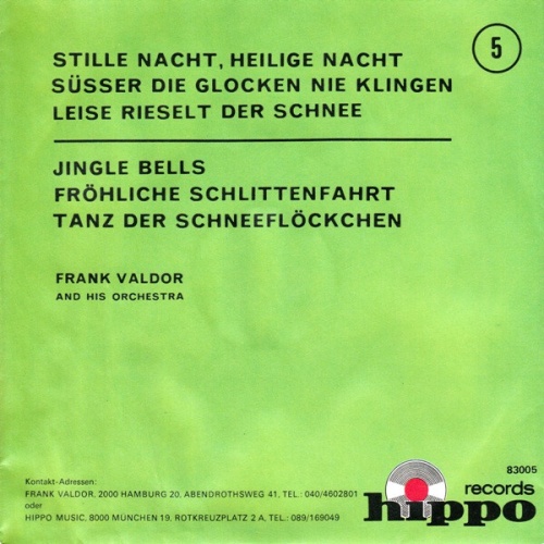 7" Frank Valdor And His Orchestra* - Stille Nacht, Heilige Nacht