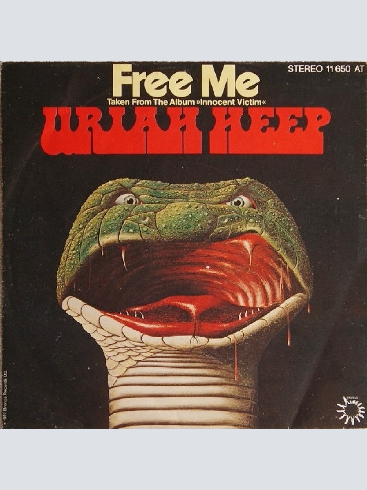 7", Single Uriah Heep - Free Me