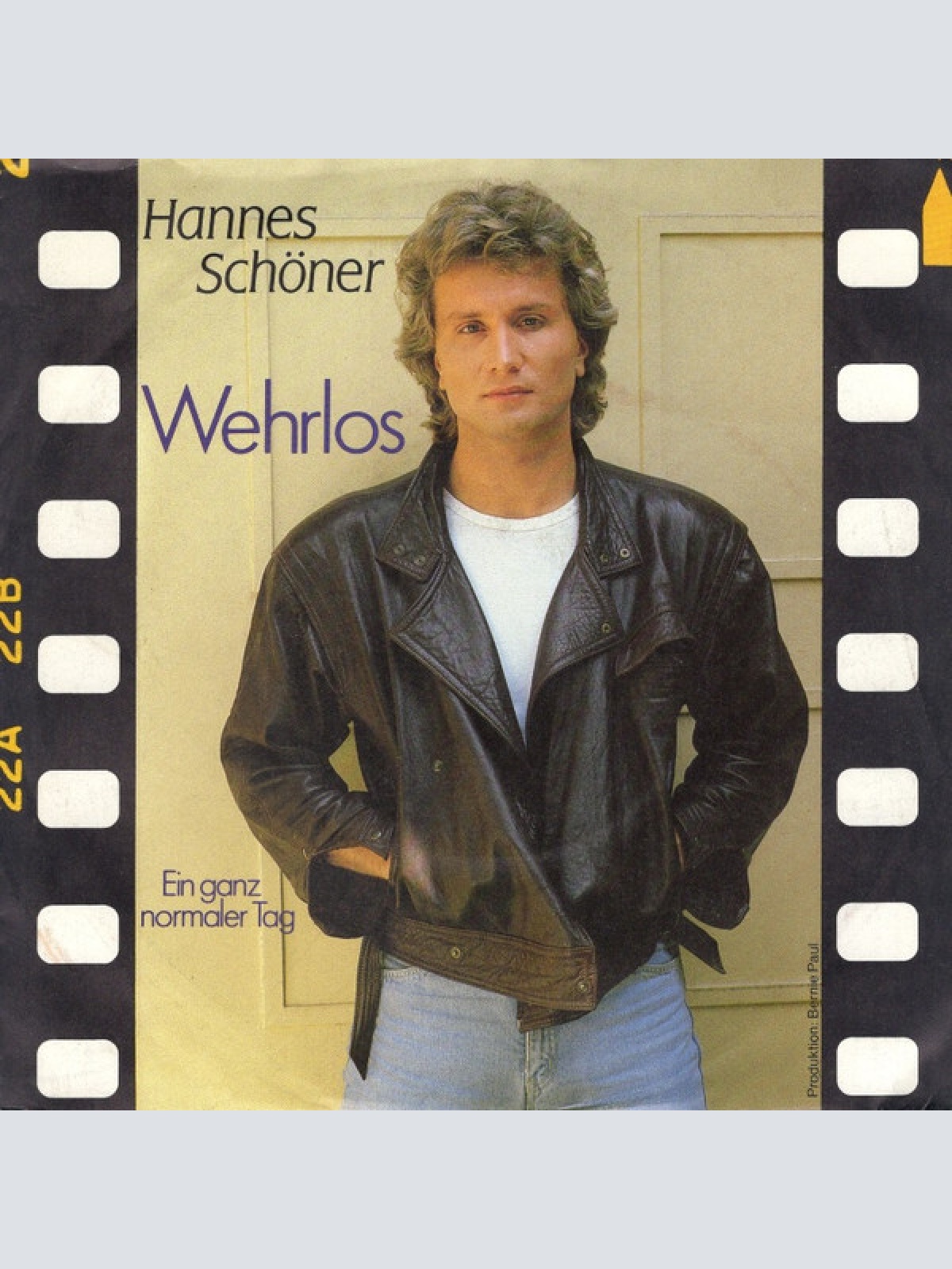 7", Single Hannes Schöner - Wehrlos