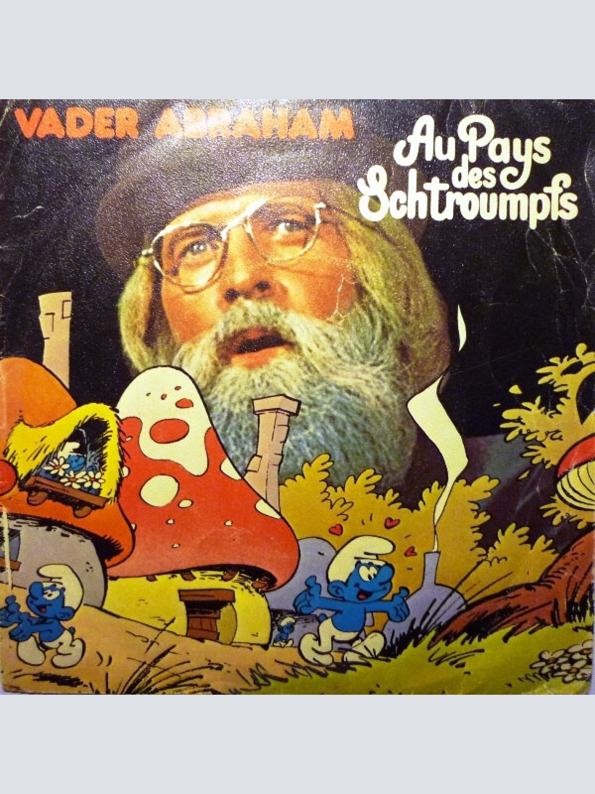 7" Vader Abraham - Au Pays Des Schtroumpfs