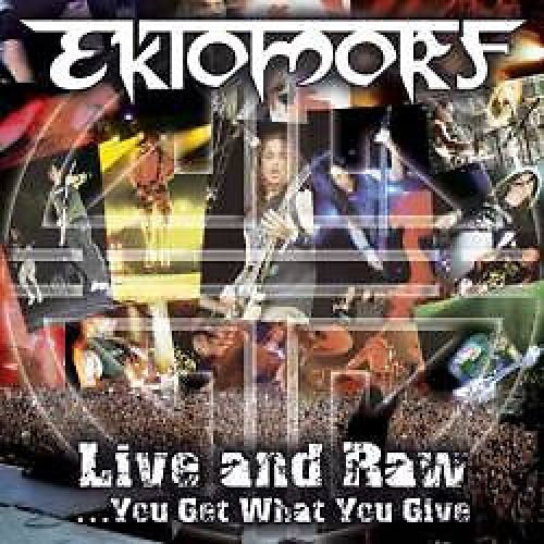 DVD, PAL + CD Ektomorf - Live And Raw ...You Get What You Give