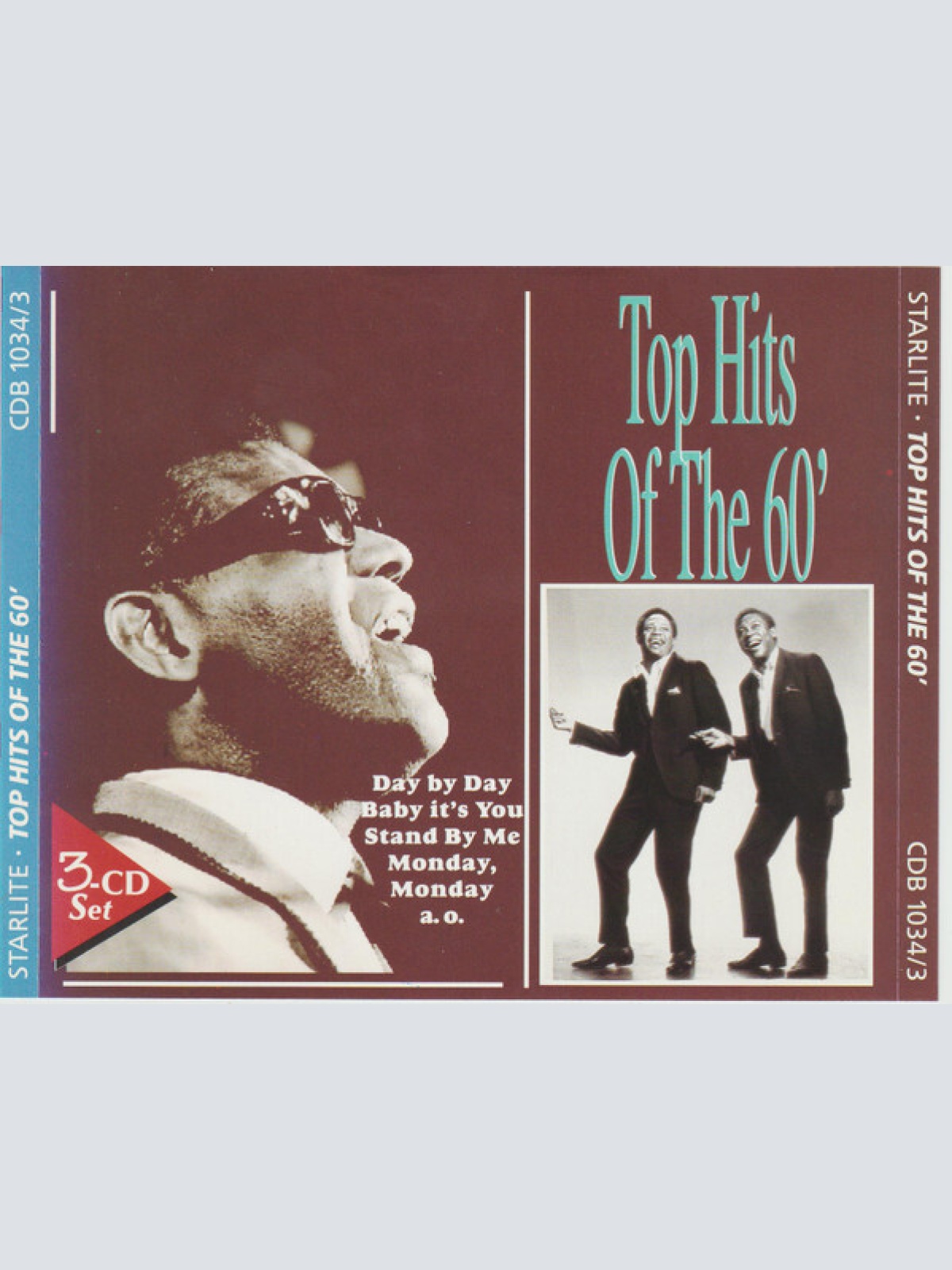 3xCD, Comp Various - Top Hits Of The 60'