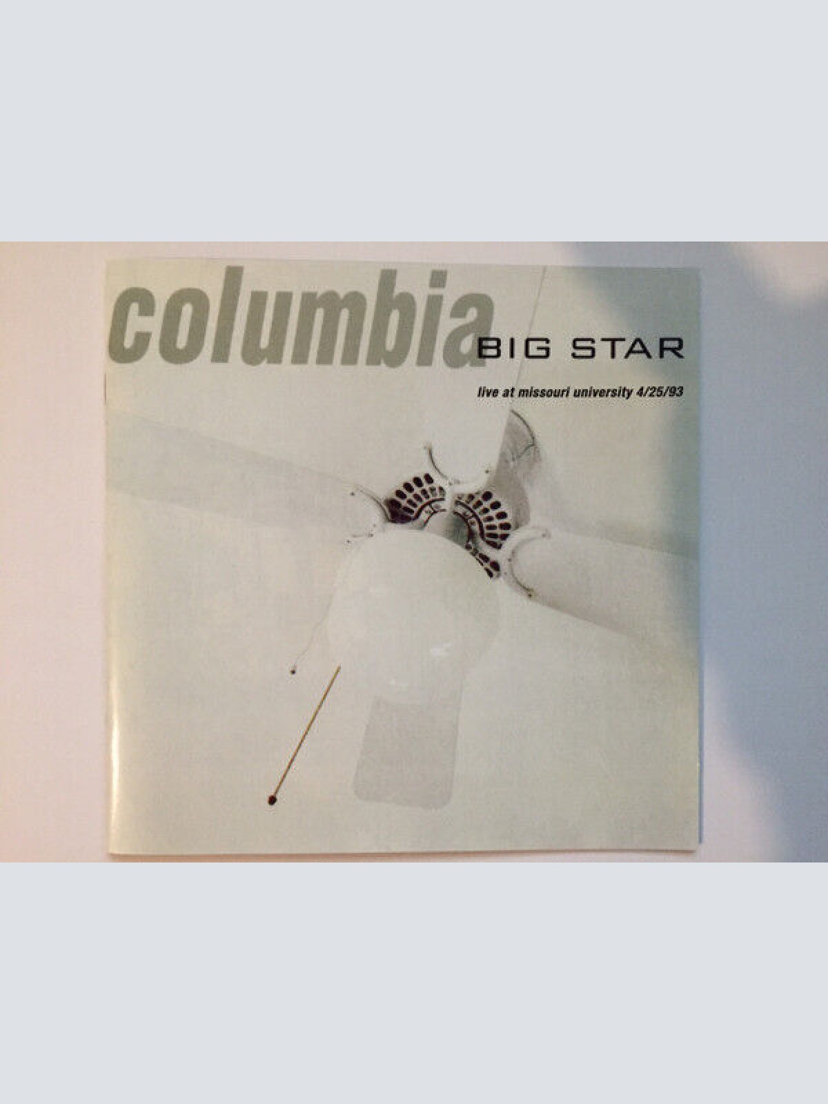 CD, Album, RE, RM Big Star - Columbia... Live At Missouri University 4/25/93