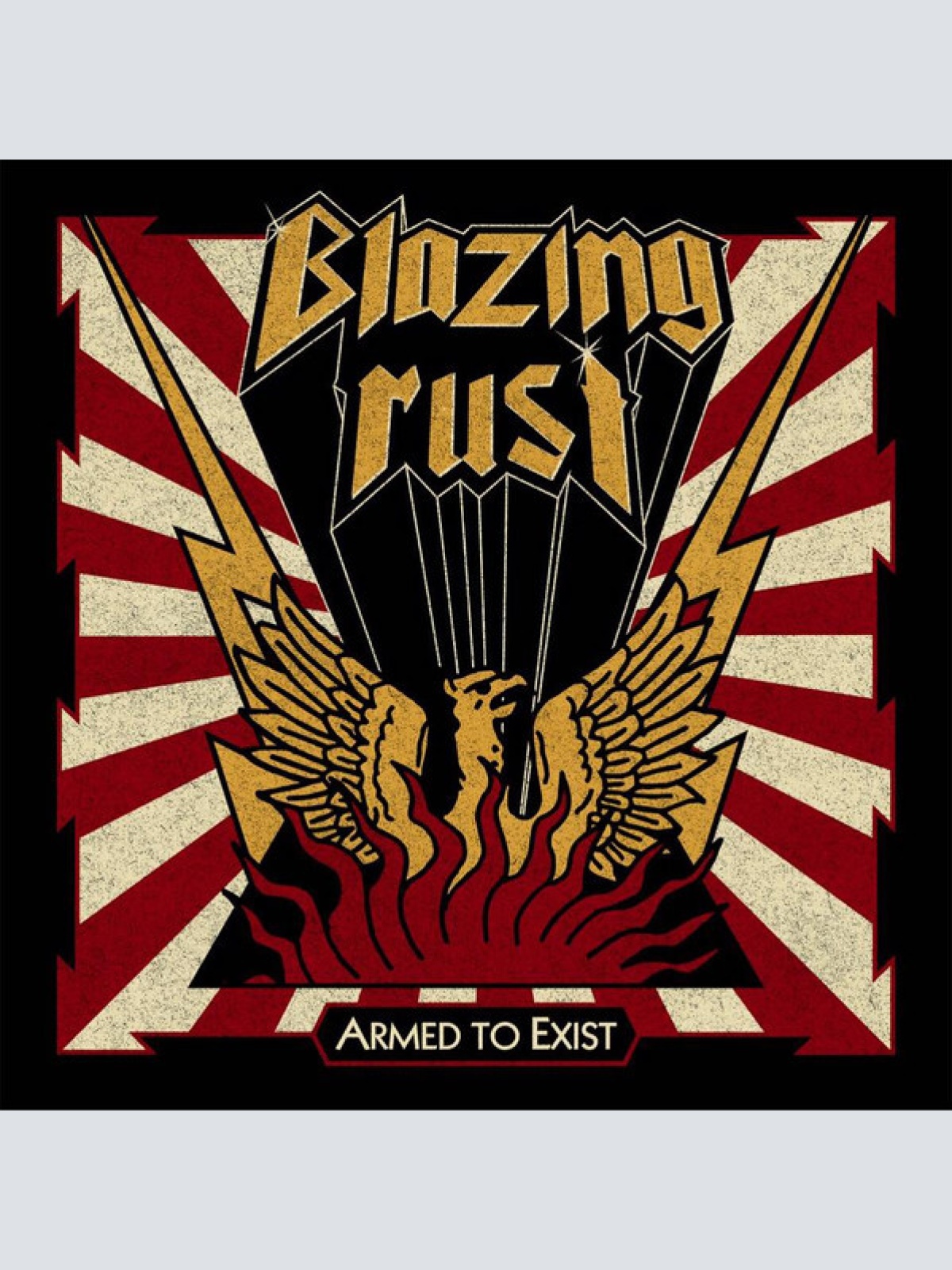CD, Album Blazing Rust - Armed To Exist