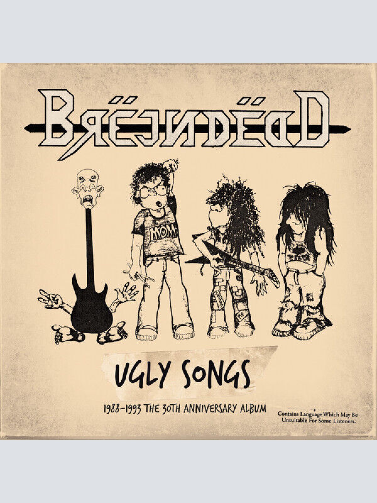 2xCD, Comp Brëjn Dëdd* - Ugly Songs (1988-1993 The 30th Anniversary Album)
