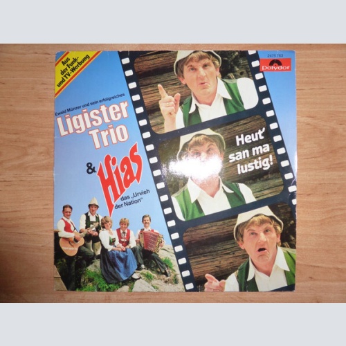 LP Ewald Münzer Und Sein Erfolgreiches Ligister Trio* & Hias - Heut' San Ma L...