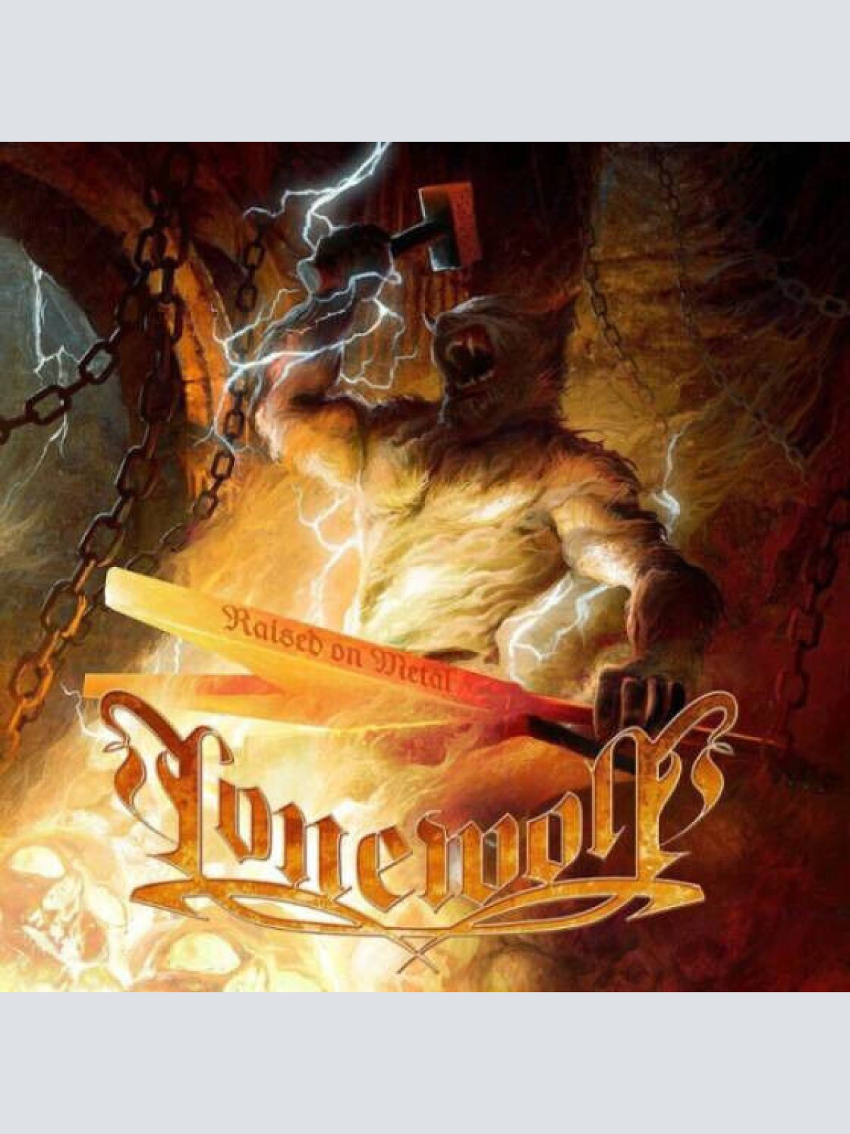 CD, Album, Dig Lonewolf - Raised On Metal