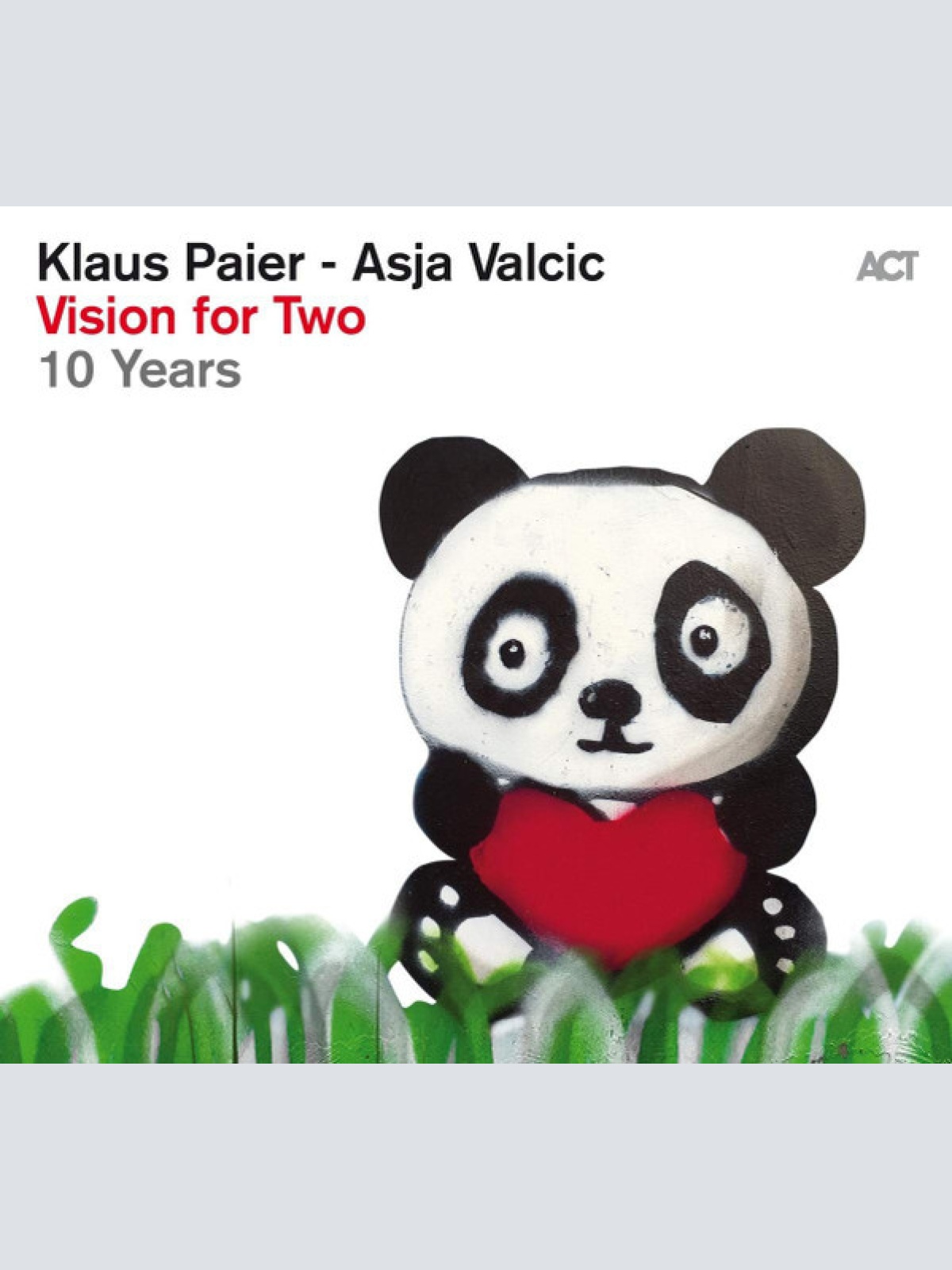 CD, Album Klaus Paier - Asja Valcic* - Vision For Two 10 Years